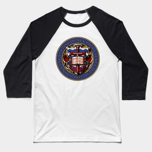 St. Paul's Classic Arms Front Print Baseball T-Shirt